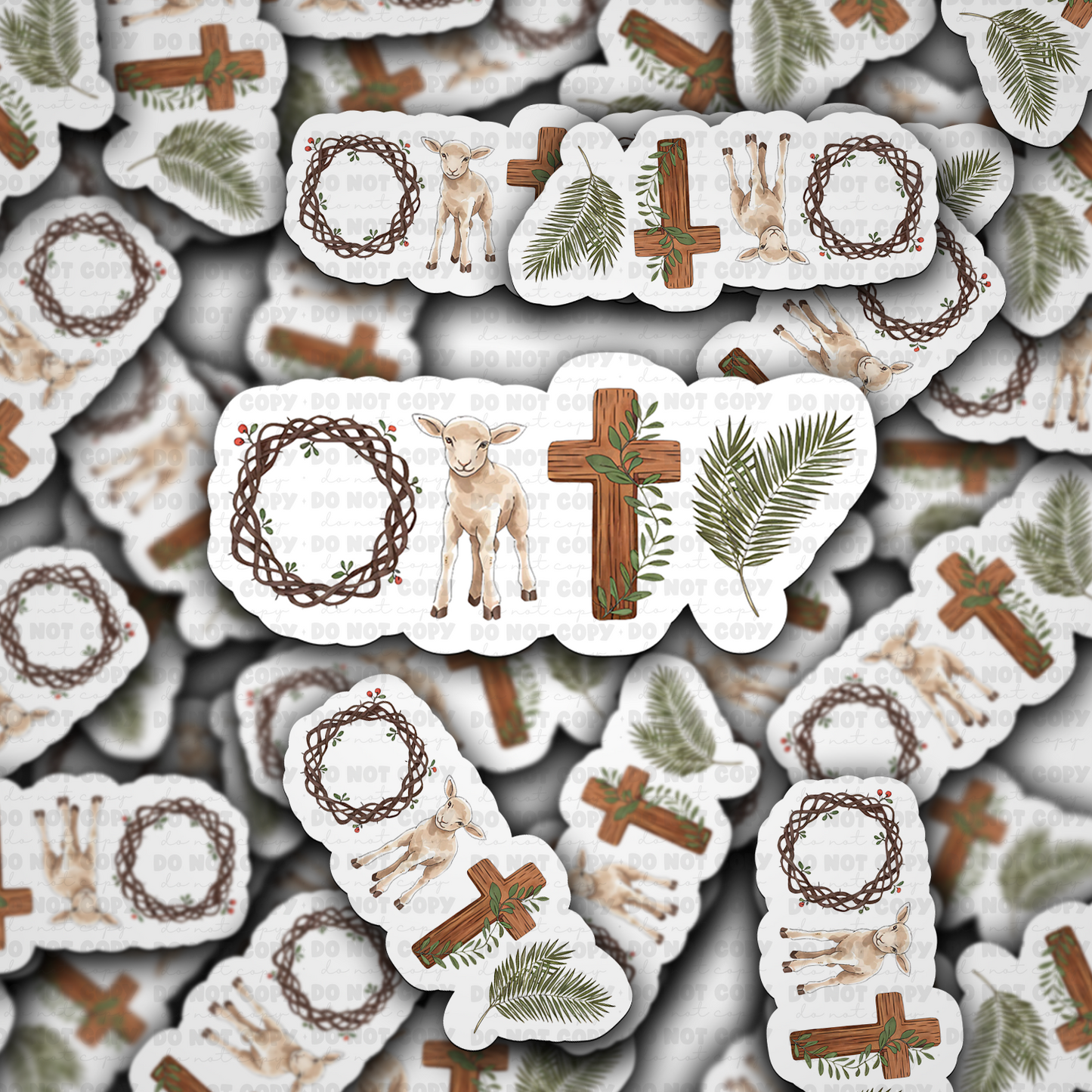 Easter Faith Sticker