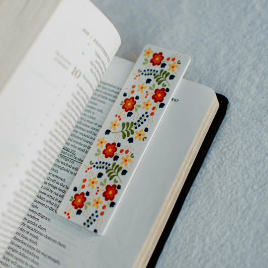 Floral Bookmark