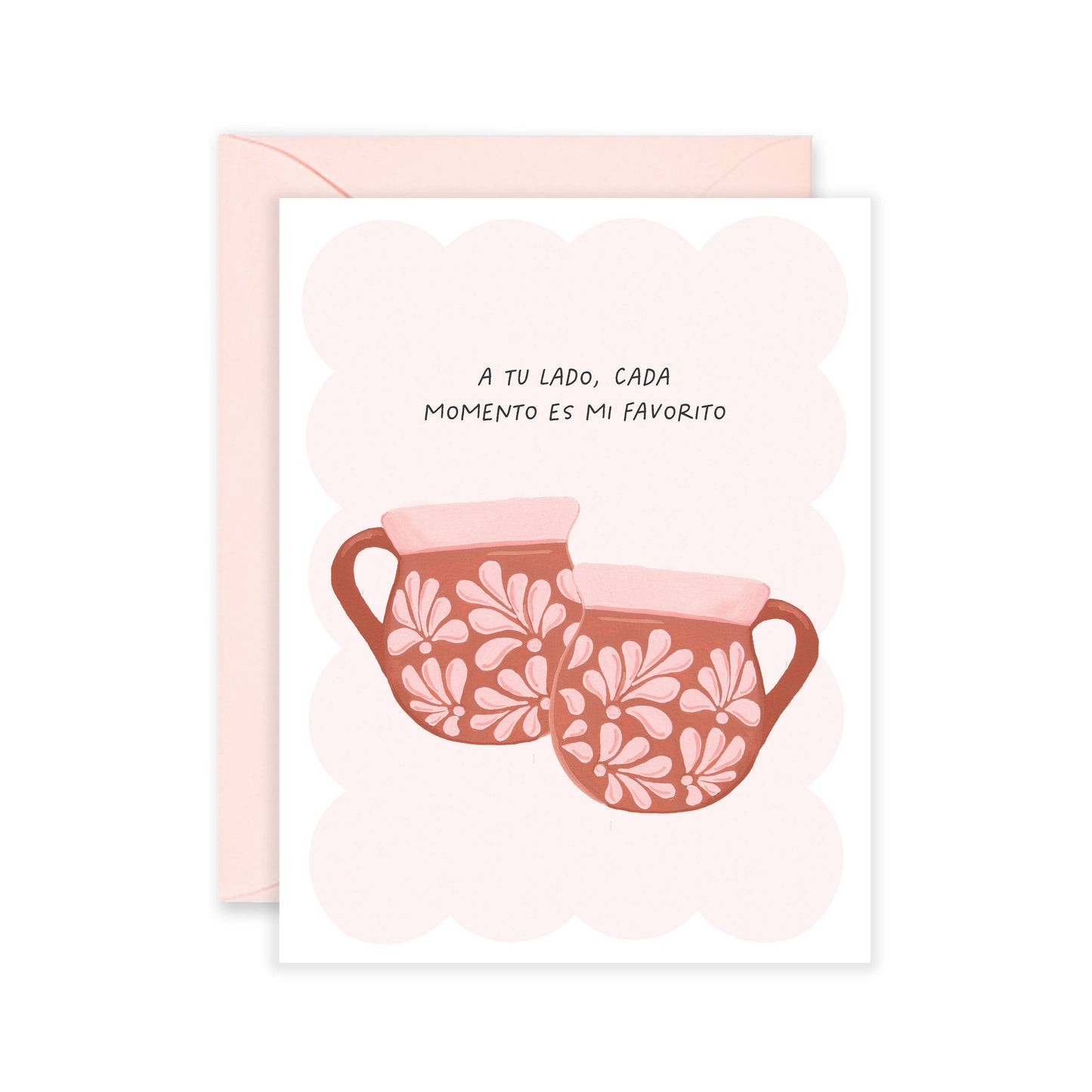 A Tu Lado Tacitas | Valentine's Day Card