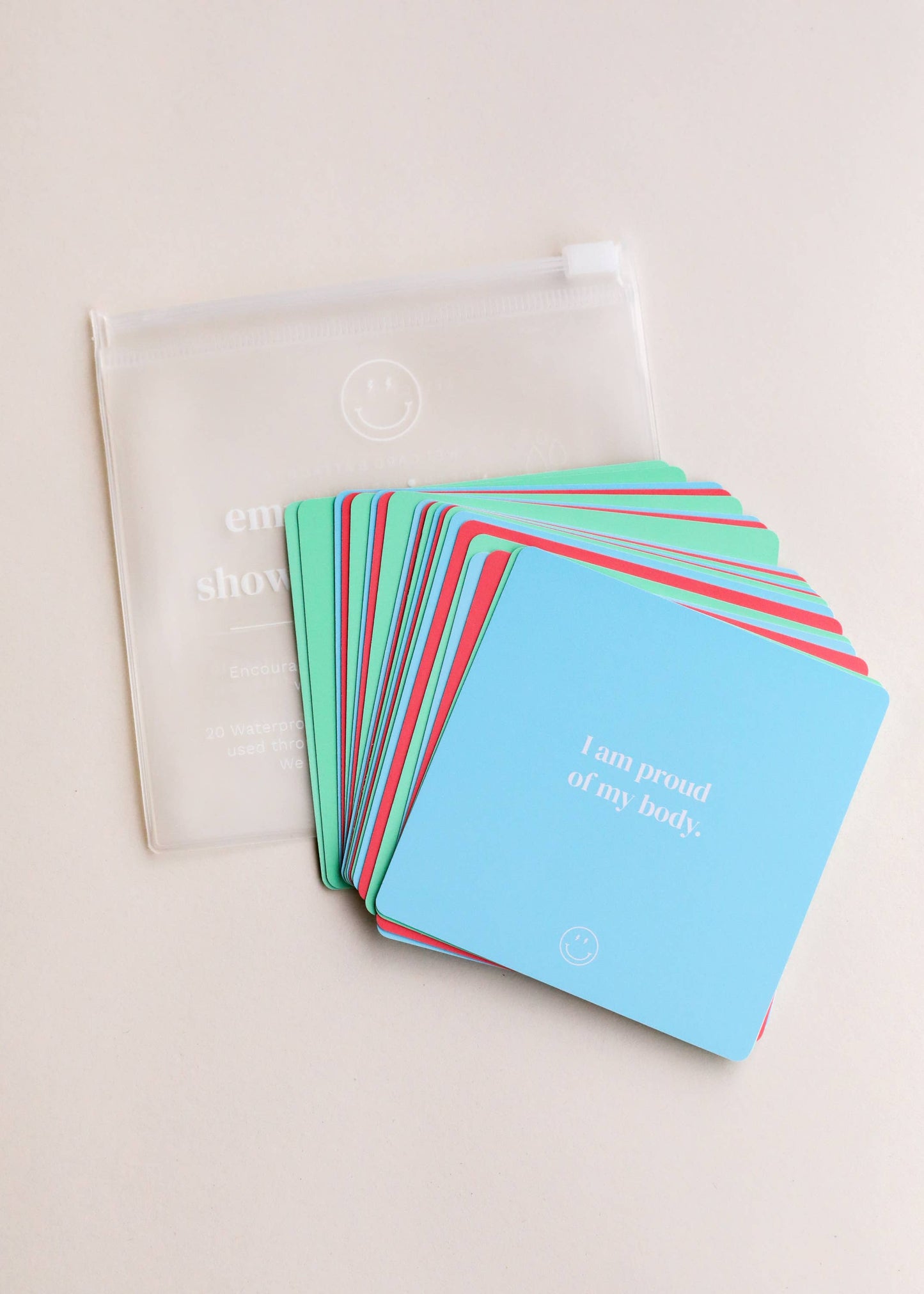 Shower Affirmation Cards | Teens