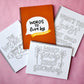 Words To Live By Coloring Book