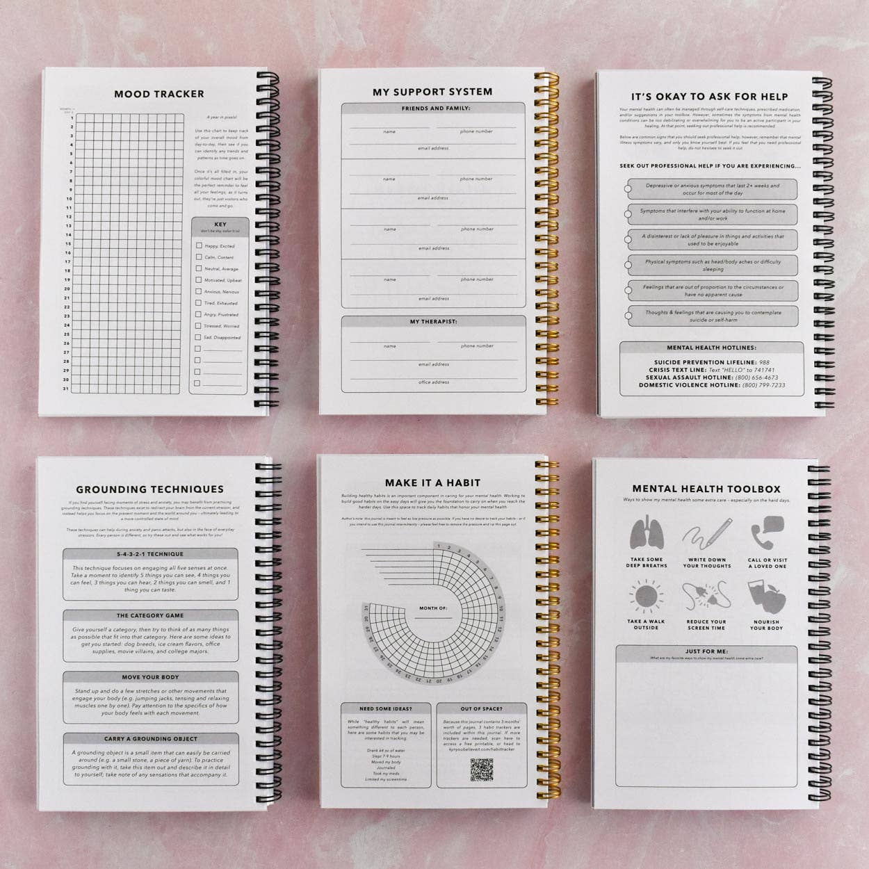 Be Kind To Your Mind Mental Health Journal