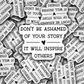 Your Story Will Inspire Others