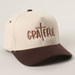 GRATEFUL Cross Embroidered Trucker Hat