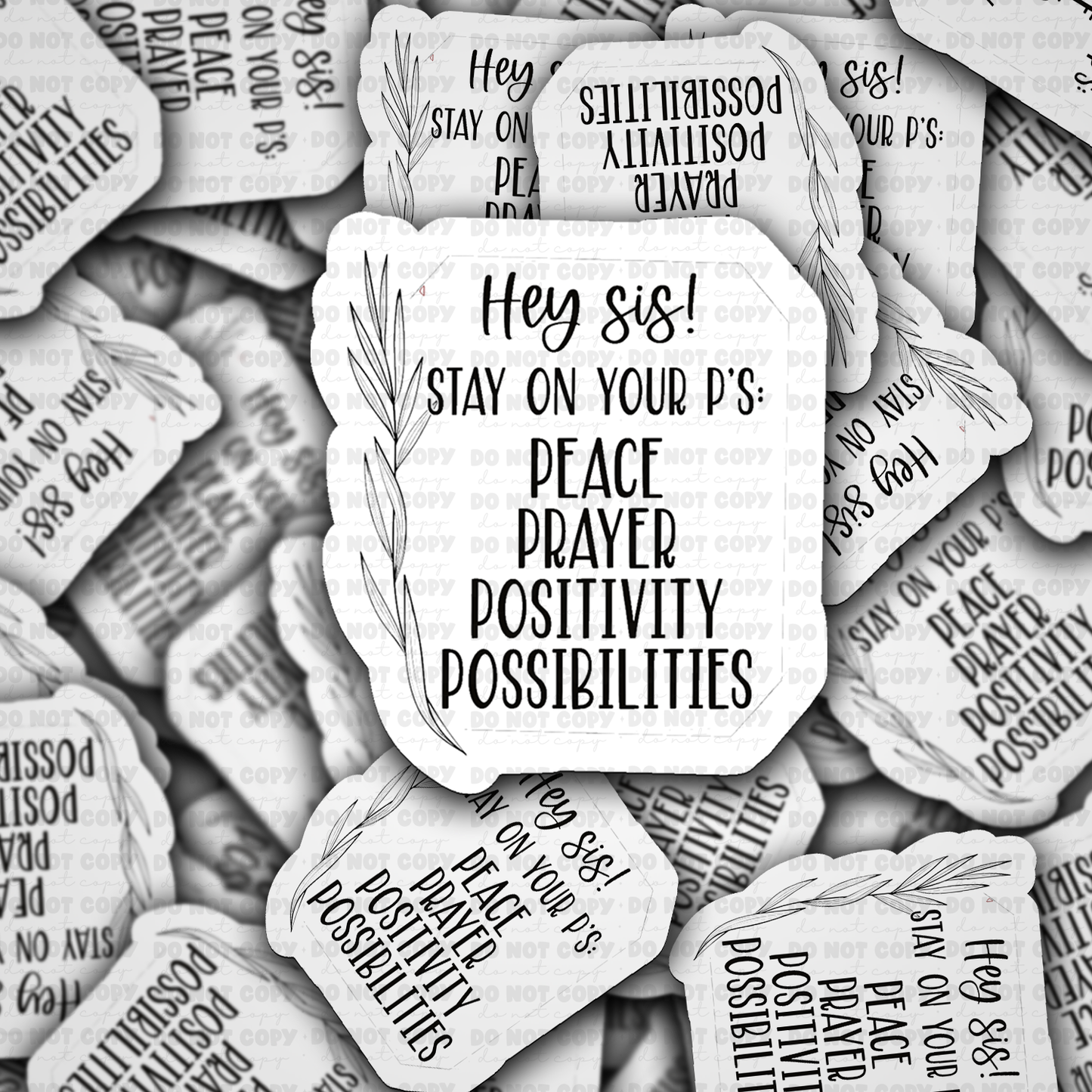 Hey Sis Sticker