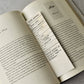 Book Mark Review Notepad
