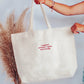 EMBROIDERED Tote Bag Canvas Feminism Women's Rights Totes