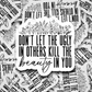 Beauty in You - Sticker