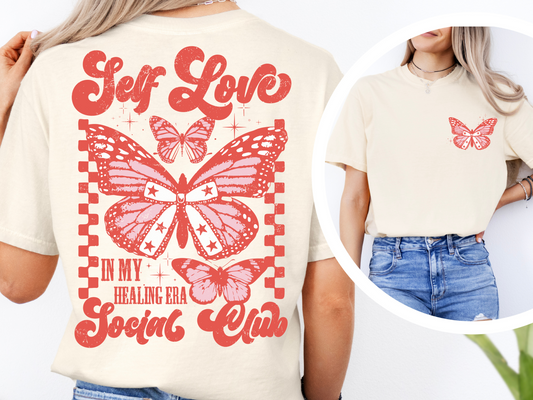 Self Love - In My Healing Era Butterfly Tee