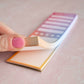 Pastel Book Tracker Notepad