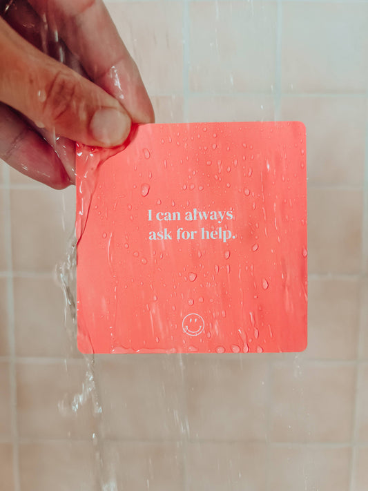 Shower Affirmation Cards | Teens
