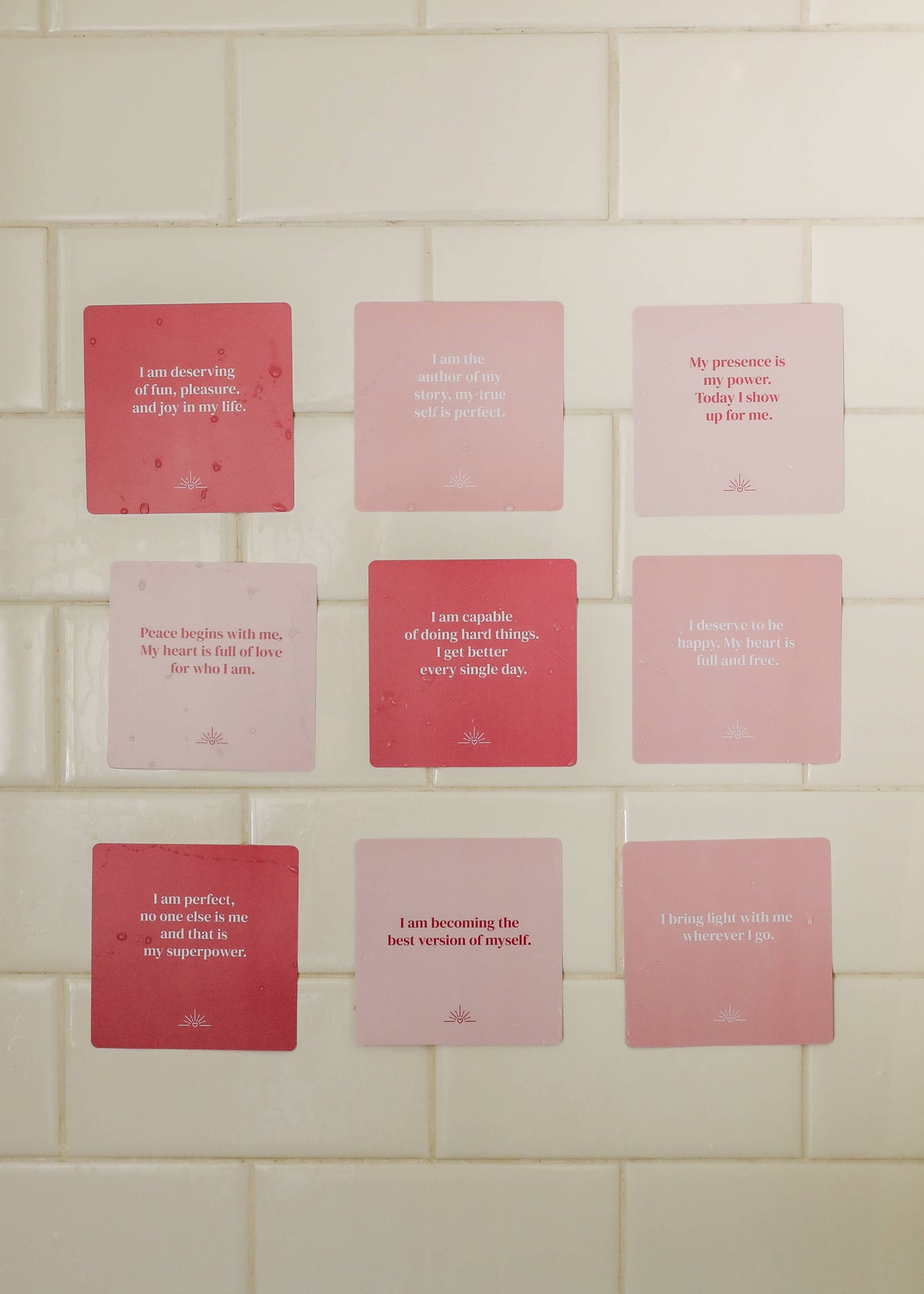 Self Love - Shower Affirmation Cards