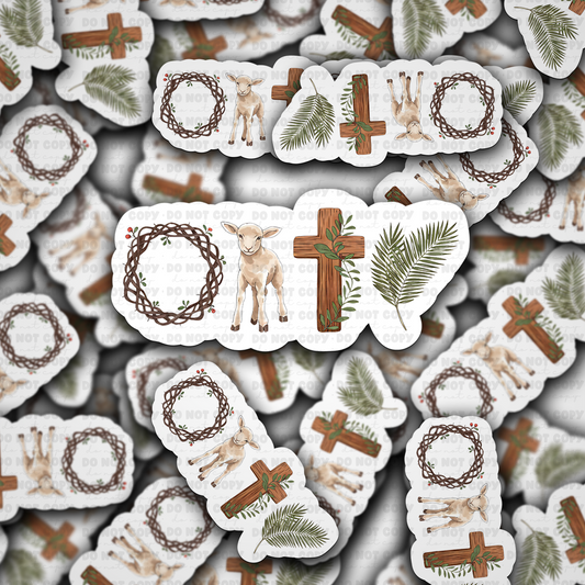 Easter Faith Sticker
